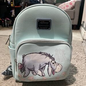 Loungefly Eeyore Backpack - Light Blue